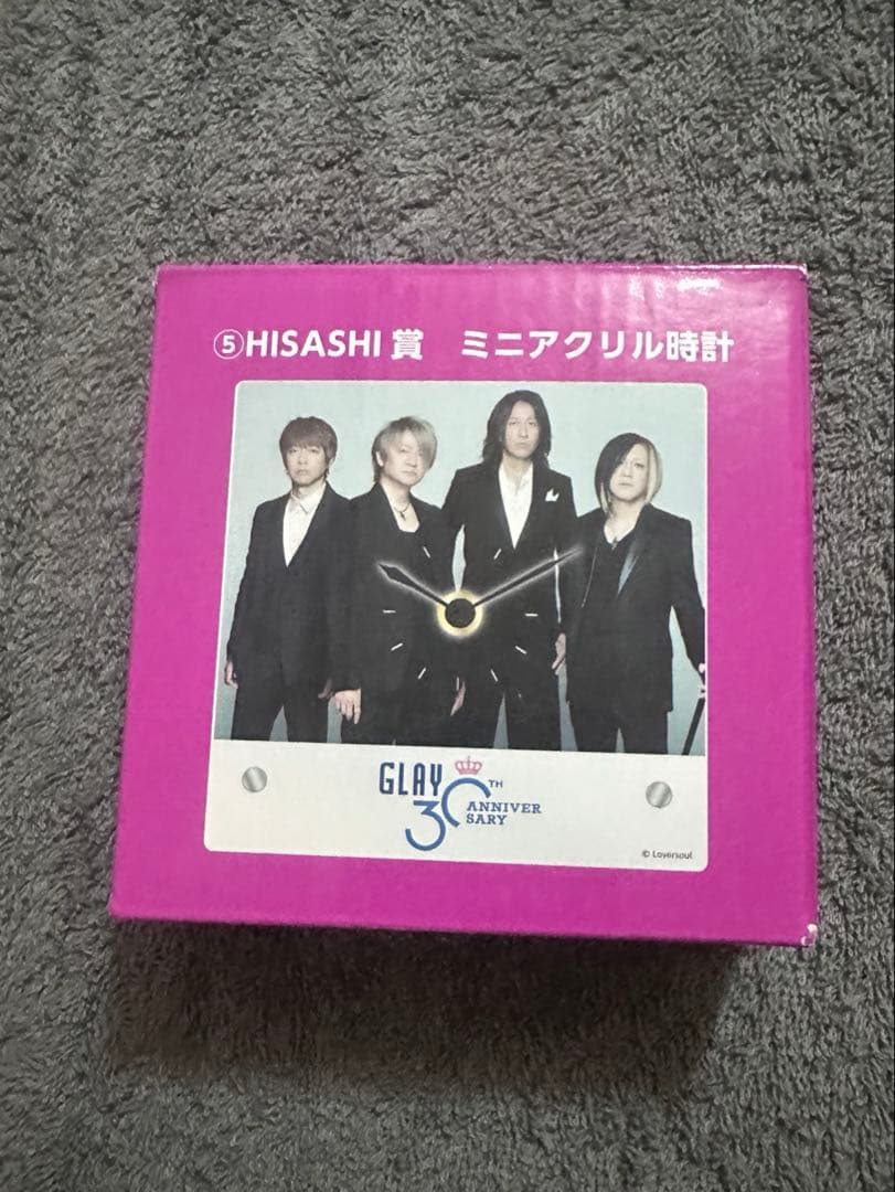 GLAY EXPO 30th Anniversary サイン入りタンバリン