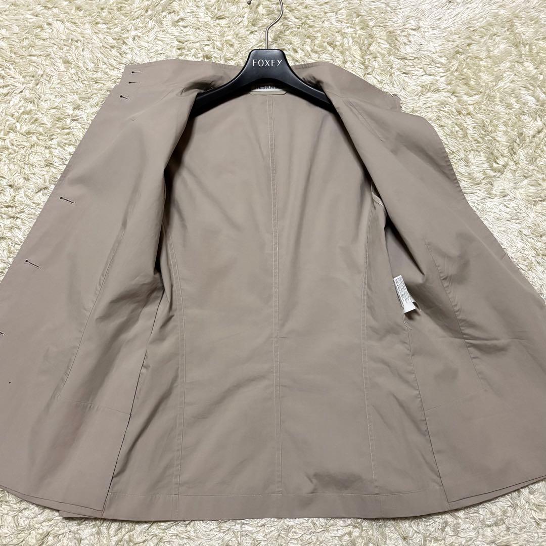美品 ジルサンダー ジャケット スタンドカラー シェルボタン イタリア製
