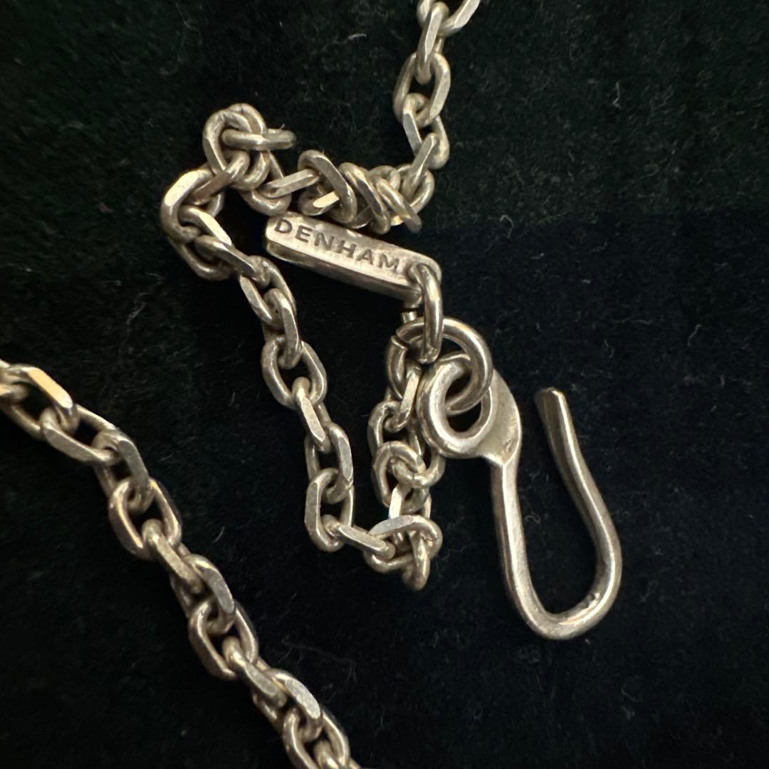 希少　デンハム　ネックレス&シルバーチェーン　セット販売　DENHAM