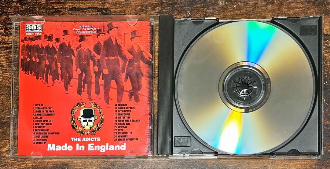 希少廃盤美品！The Adicts 名盤CD ベスト
