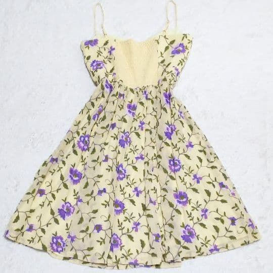 新品☆Cynthia Rowley シンシアローリー お花のワンピース