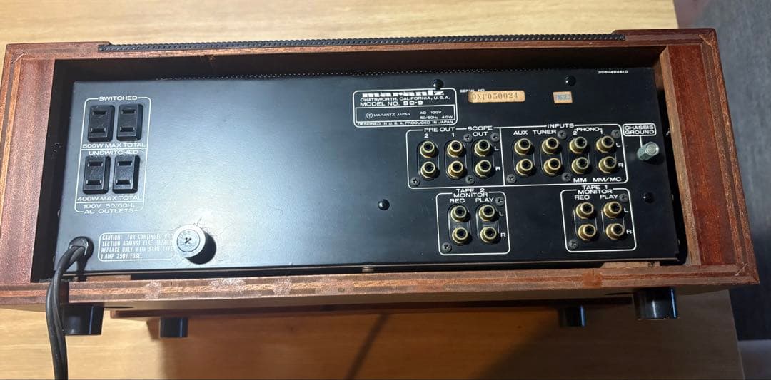 Marantz　sc-9 プリアンプ