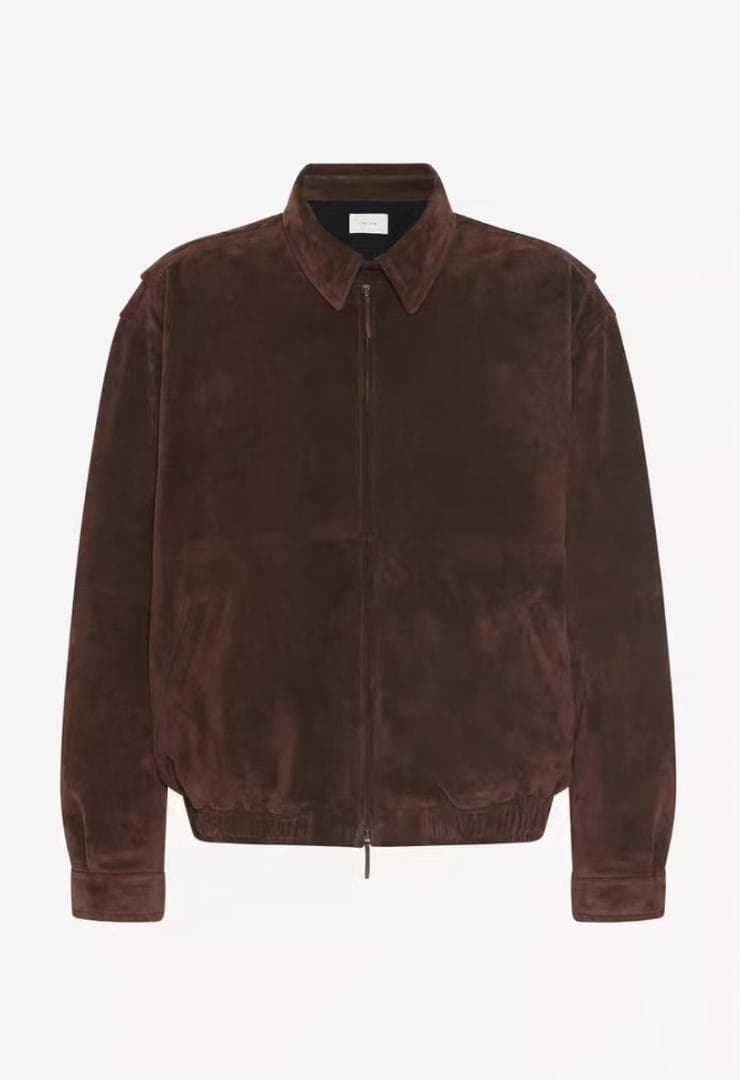ジャケット・アウター The Row Roana suede bomber jacket