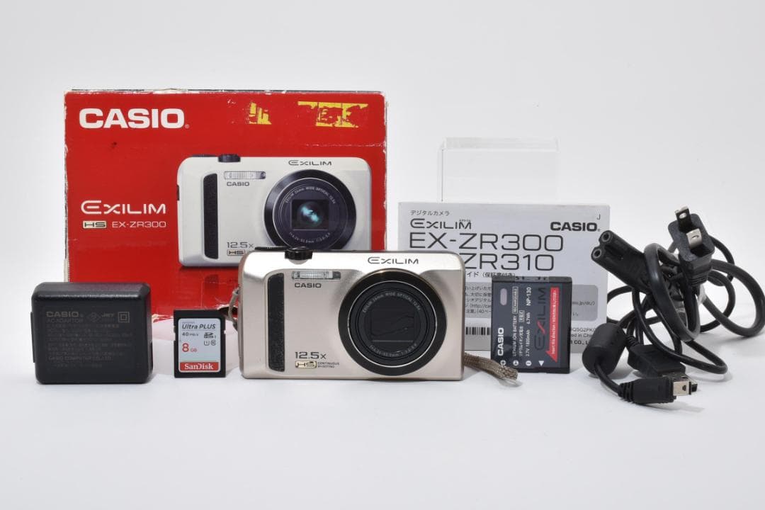 ★美品★ CASIO カシオ EXILIM EX-ZR300 #21750