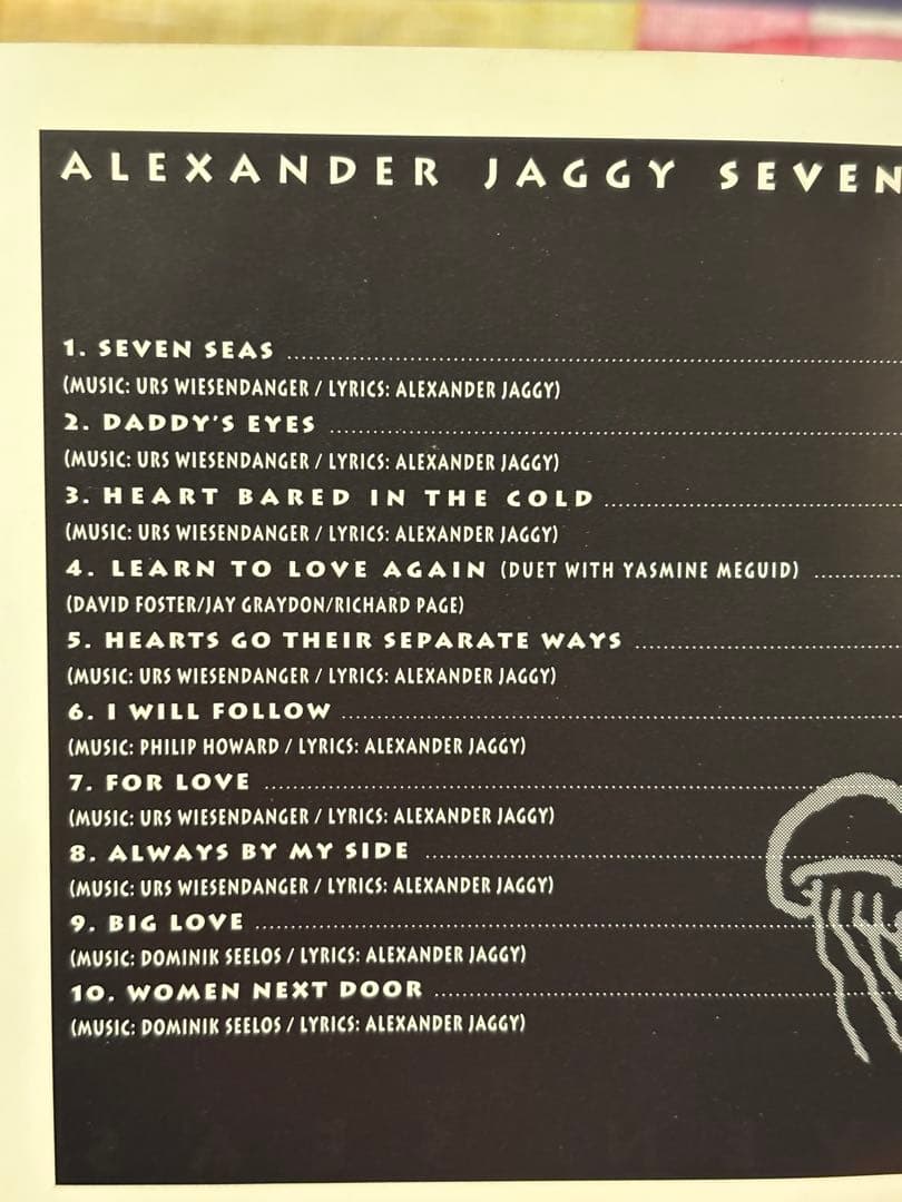 洋楽 ALEXANDER JAGGY SEVEN SEAS