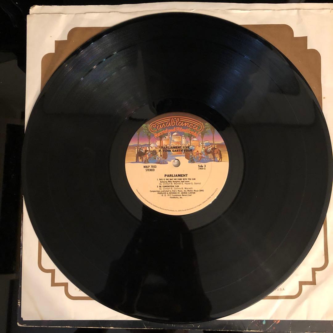 PARLIAMENT/Live (P.Funk Earth Tour)/レコード