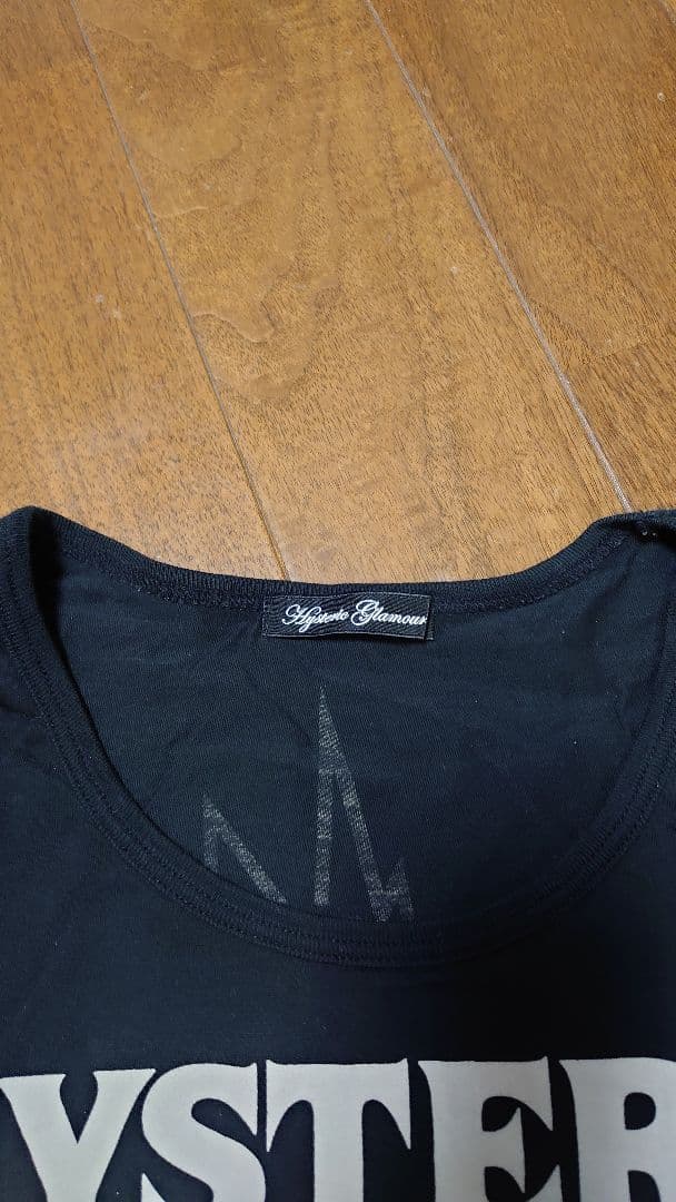 HYSTERIC GLAMOUR ブラックTシャツ