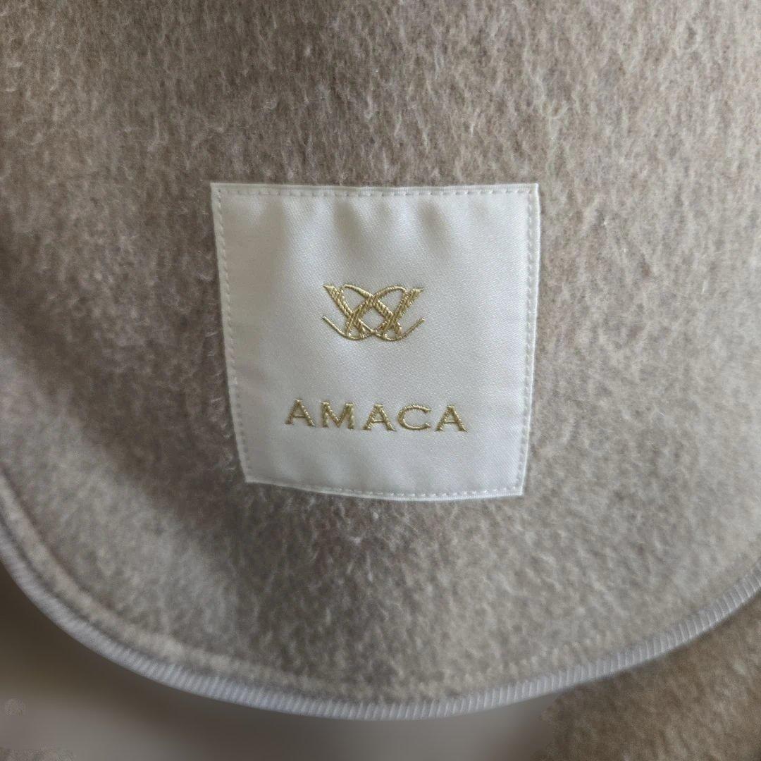 AMACA リバーコート ノーカラーコート M