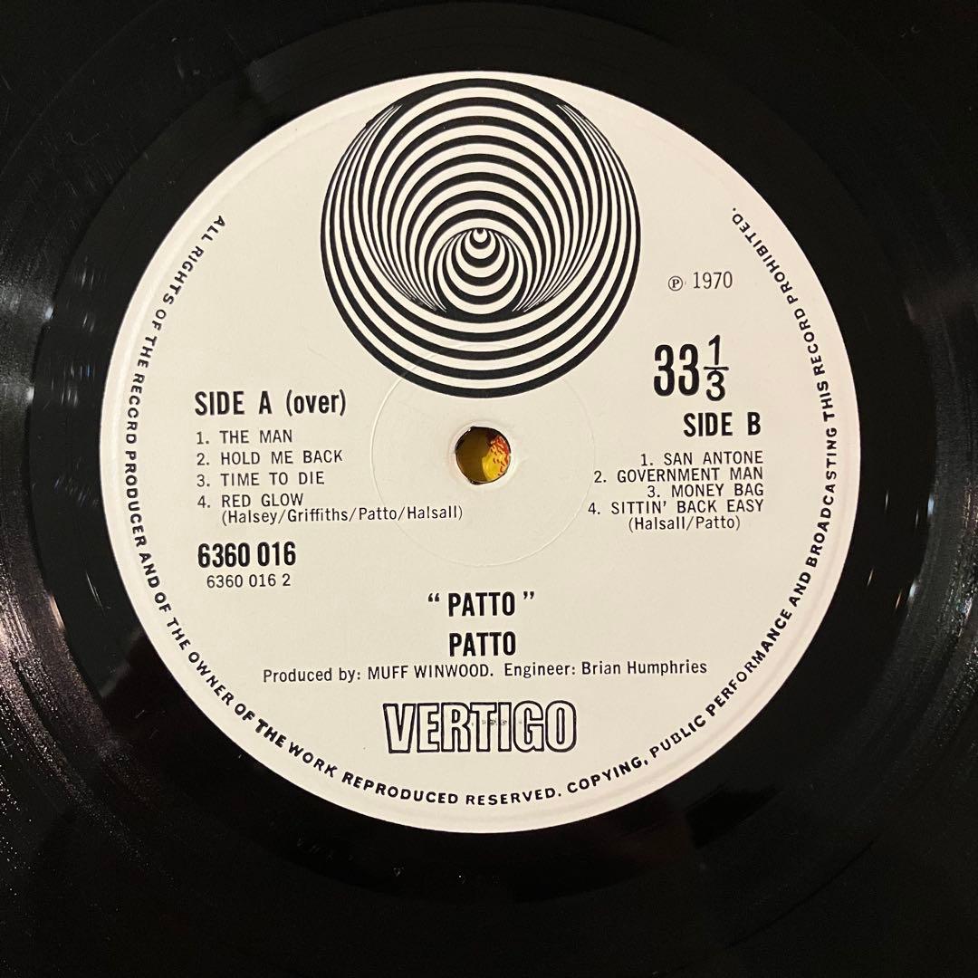 Patto – Patto アナログレコード LP