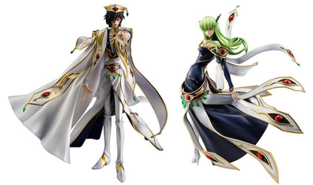 未開封 コードギアス ルルーシュ＆C.C.セット ブリタニア衣装 フィギュア