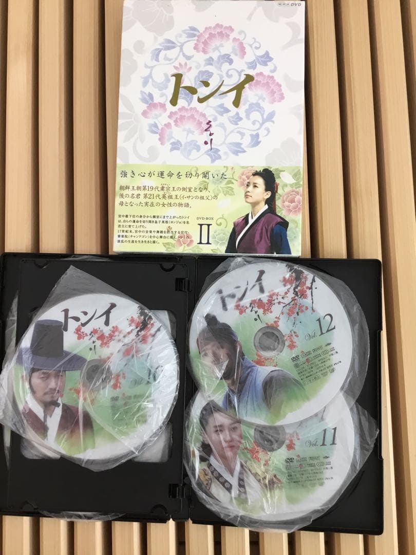 トンイ DVD-BOX Ⅰ〜Ⅳ トンイをもう一度観たい方必見❣️
