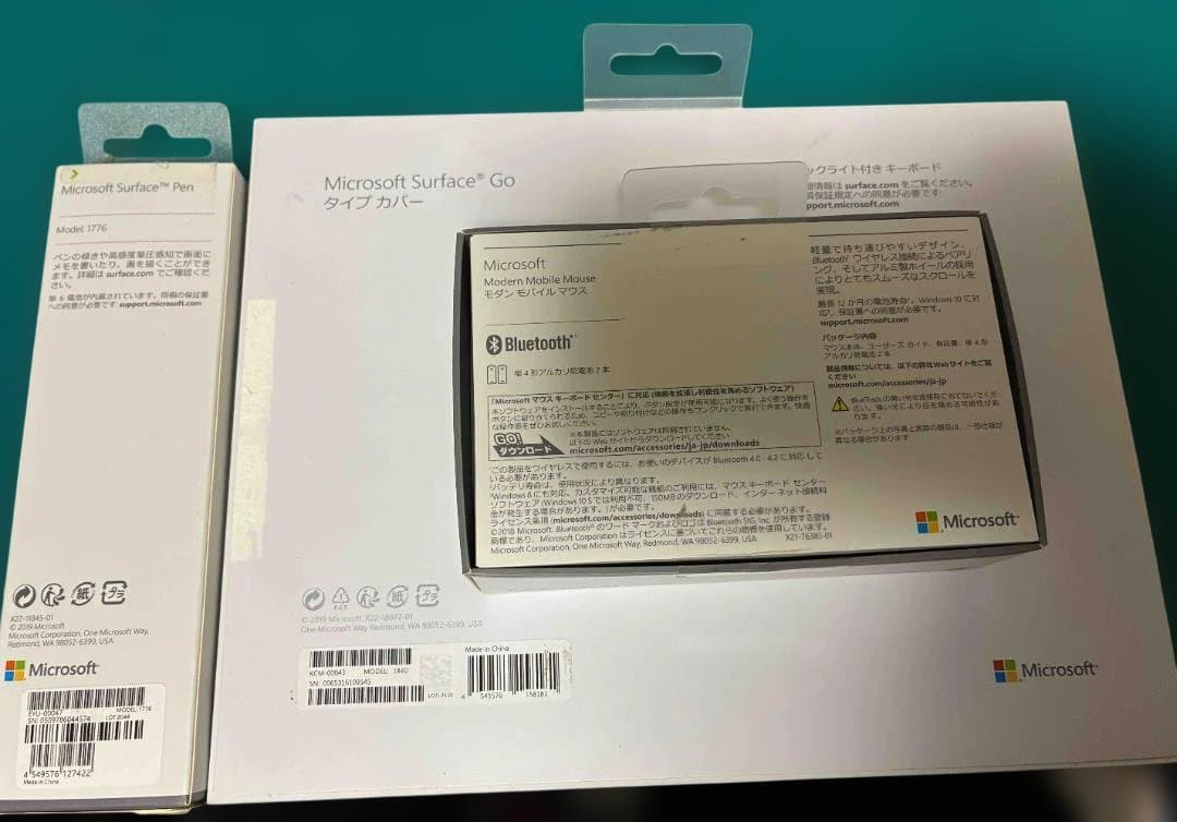 上位モデルフルセットSurface Go 3 8GB/128GB 純正アクセサリ