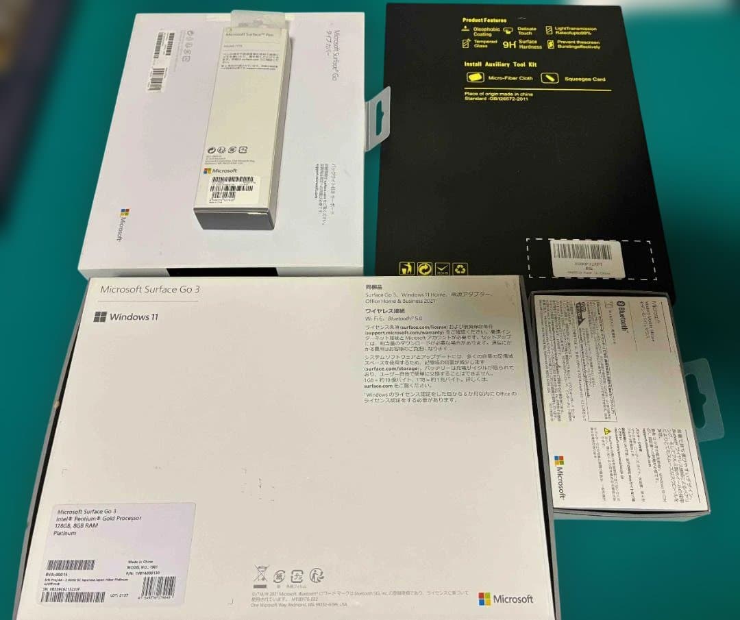 上位モデルフルセットSurface Go 3 8GB/128GB 純正アクセサリ
