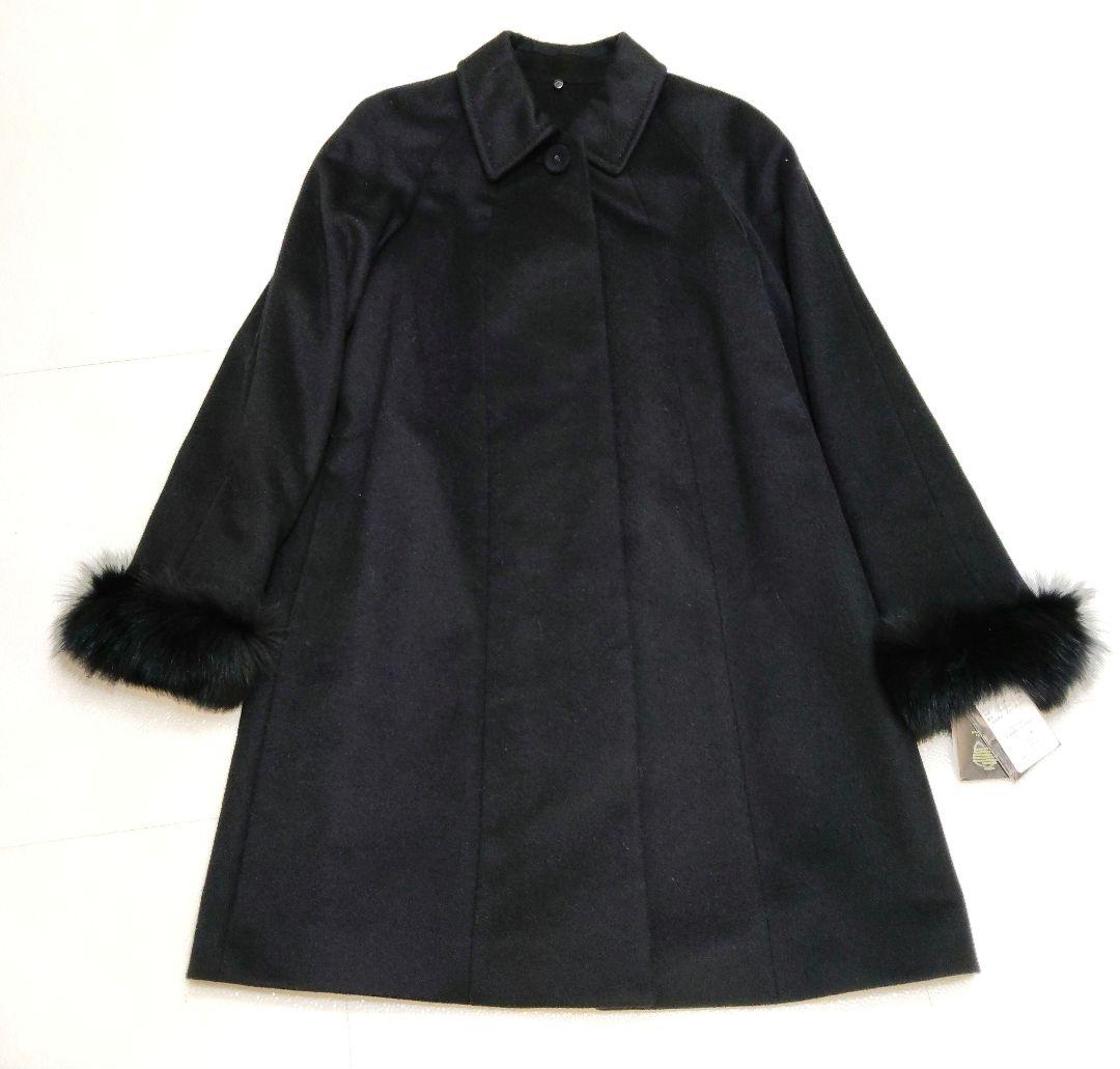 タグ付き未使用　エターナラス　カシミヤ100% 　サガファーズ　サイズ11　黒