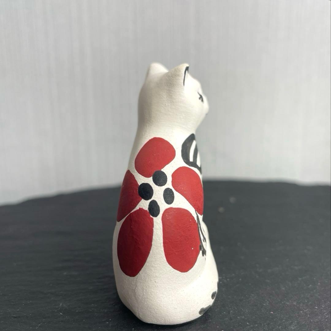 新品　アコマ acoma インディアンジュエリー ポッテリー　猫　ネコ