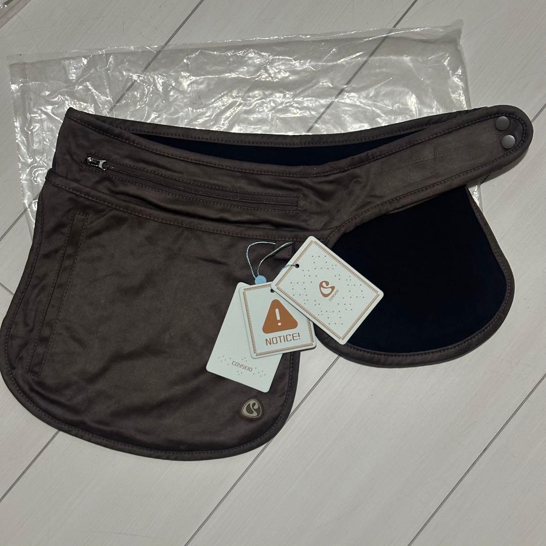 Coyseio SUEDE BELT BAG BROWN ウエストポーチ　/j4