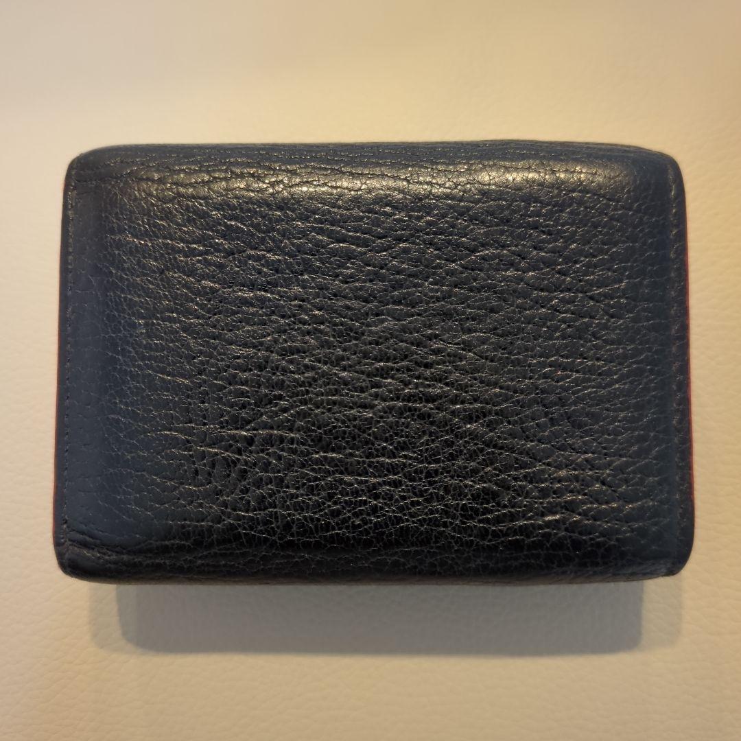人気✨ MIU MIU ラブレター ハート マドラス 三つ折り財布 ウォレット