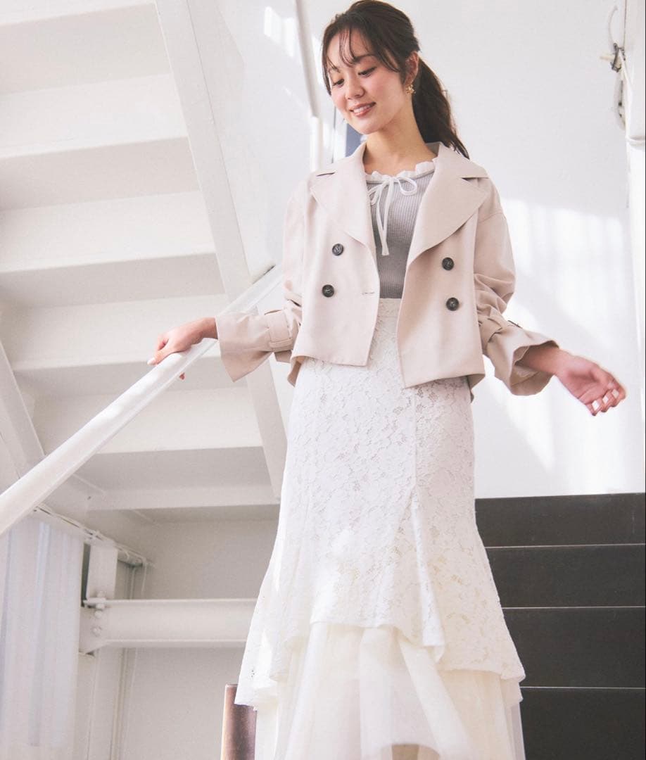 PROPORTION BODY DRESSING ショートトレンチ