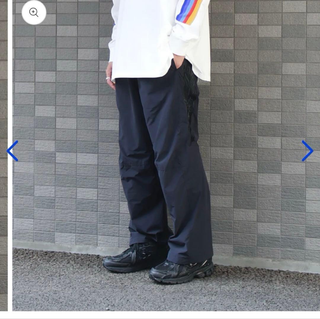 doublet CHAOS EMBROIDERY TRACK PANTS 刺繍