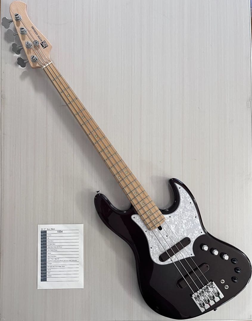 ベース Xotic XJ-1T 4st Ash/M Wallnut