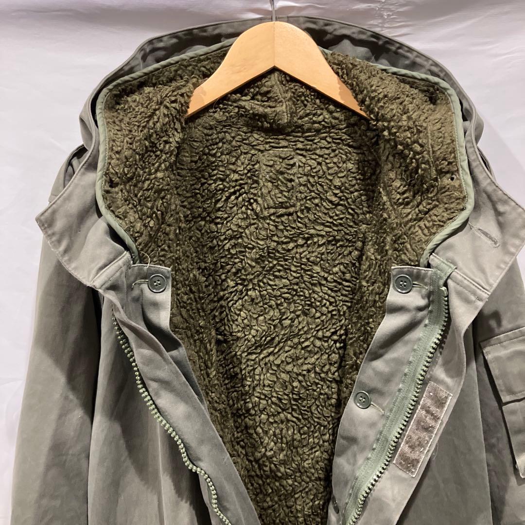 フランス軍　モッズコート　ライナー付き　ミリタリー　XL 古着　ロングコート