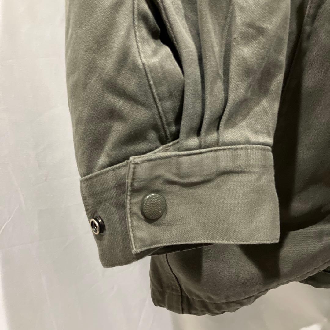 フランス軍　モッズコート　ライナー付き　ミリタリー　XL 古着　ロングコート