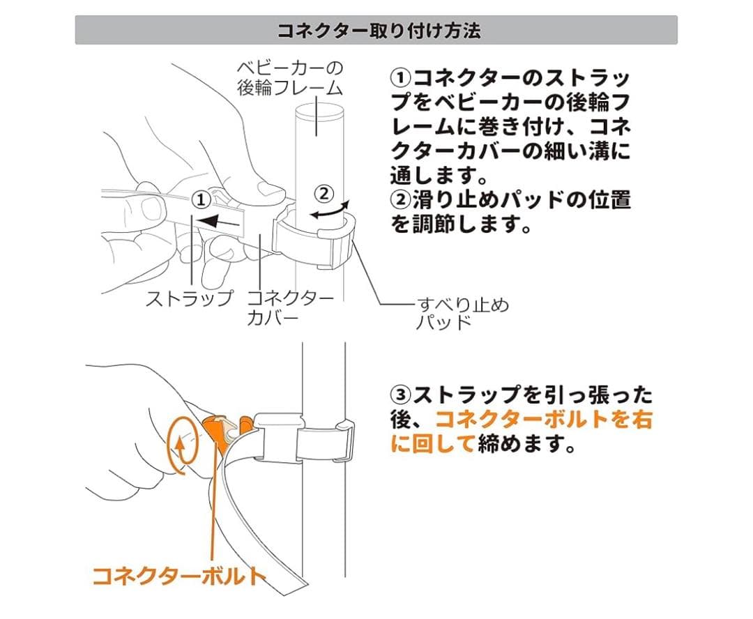ラスカル バギーボード Lascal buggy board maxi、説明書有