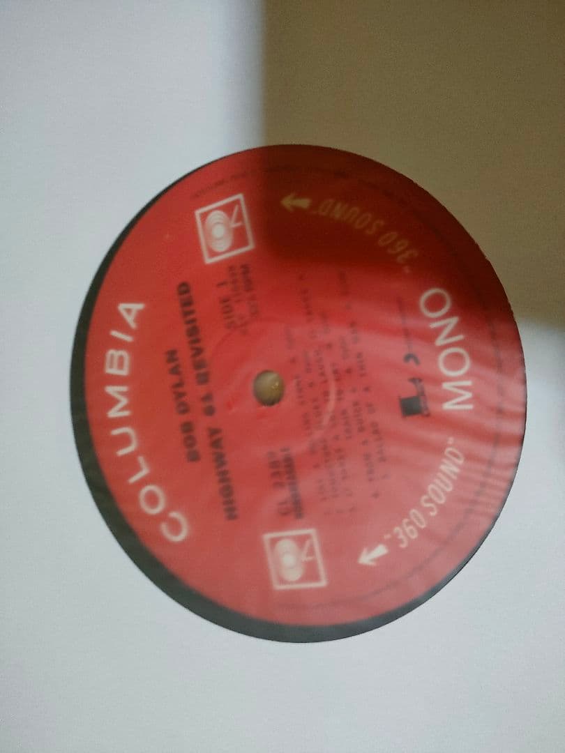 【ほぼ新品】LP Bob Dylan 追憶のハイウェイ61 MONO