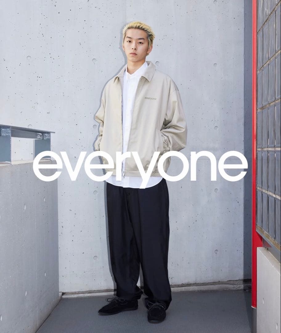 everyone cotton drizzler jacket NAVY L新品