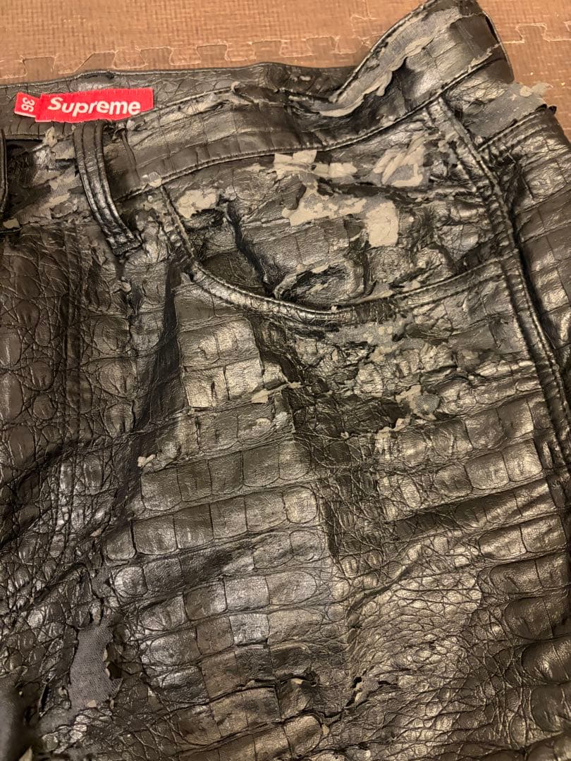パンツ Supreme Faux Croc Painter Pant