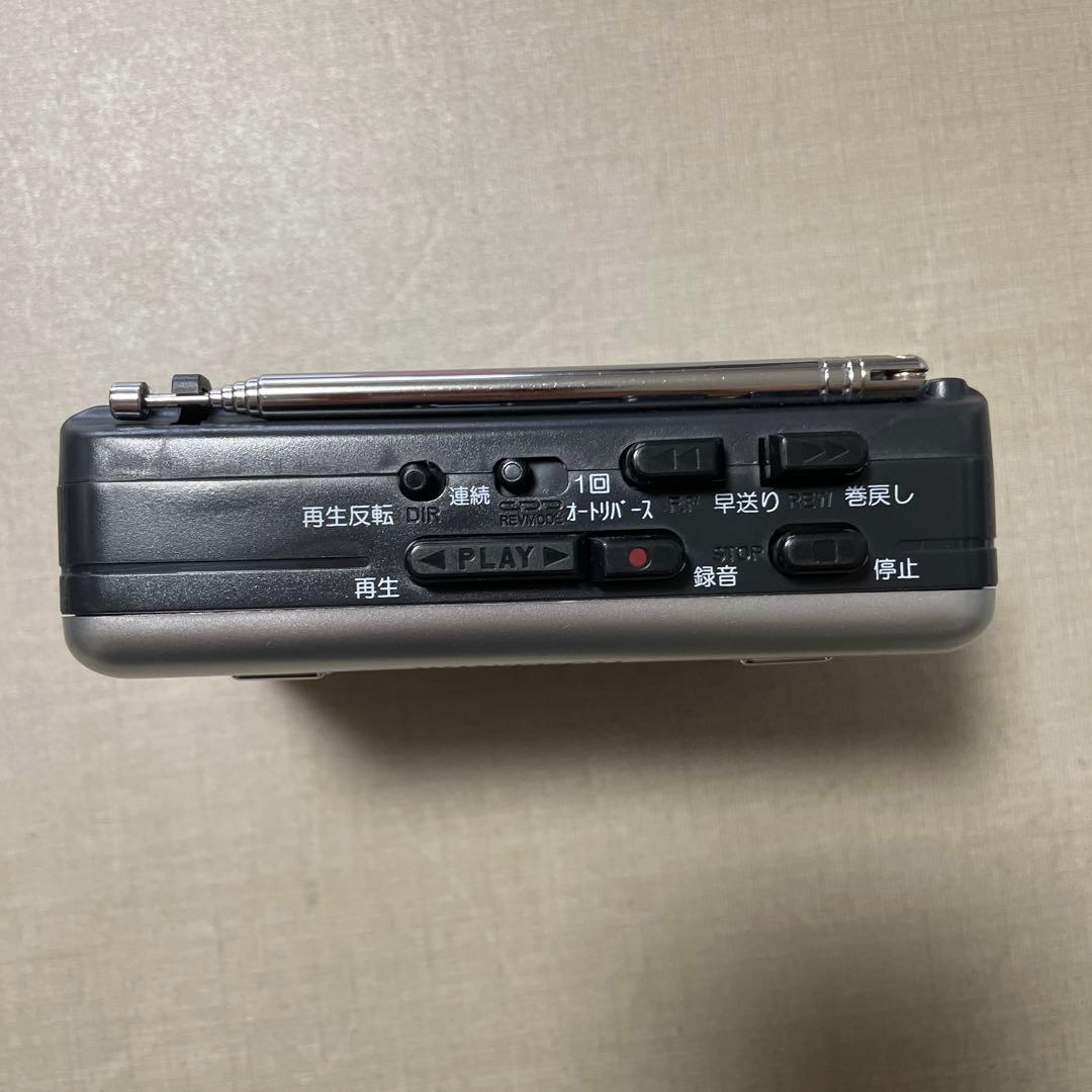 WINTECH AM/FMラジオ ポータブルカセットプレーヤー