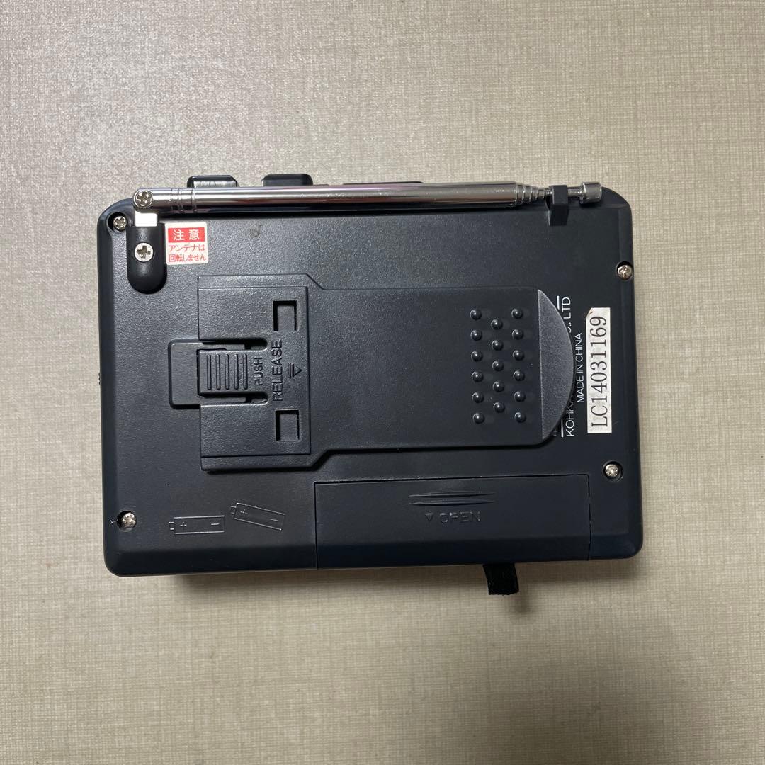 WINTECH AM/FMラジオ ポータブルカセットプレーヤー