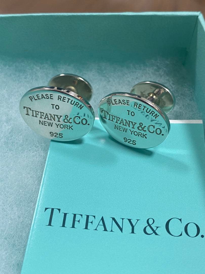 Tiffany&Co ティファニー リターントゥ オーバル カフス 箱付