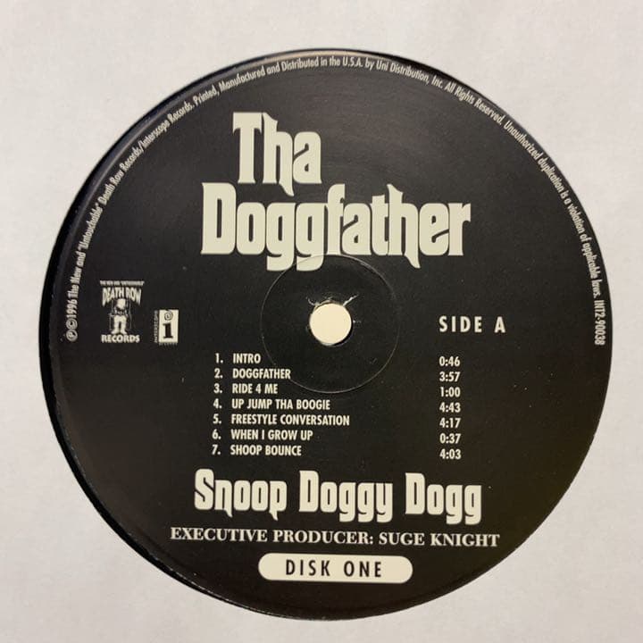 Snoop Doggy Dogg / Tha Doggfather 2枚組 LP