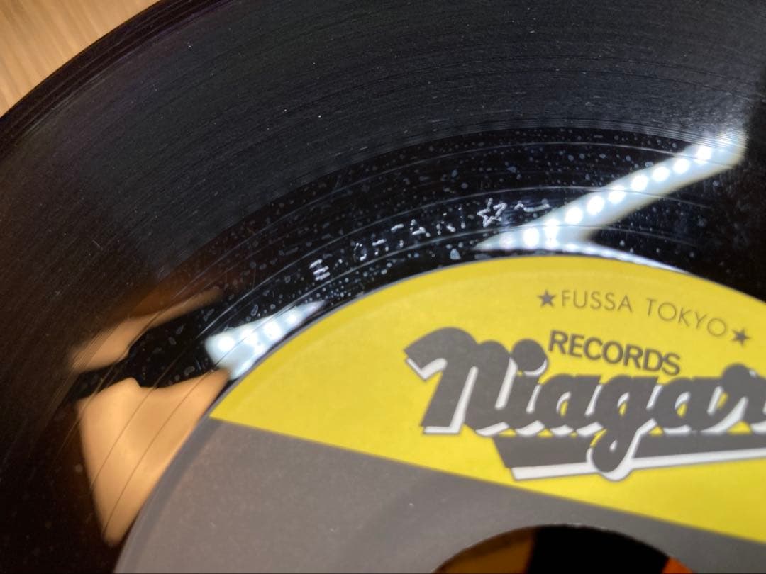 入手困難NIAGARA TRIANGLE Vol2プロモ用7インチレコード3枚組