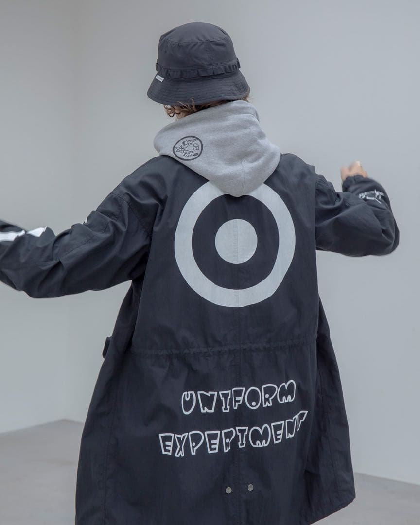 激安 UNIFORM EXPERIMENT MODS COAT モッズコート
