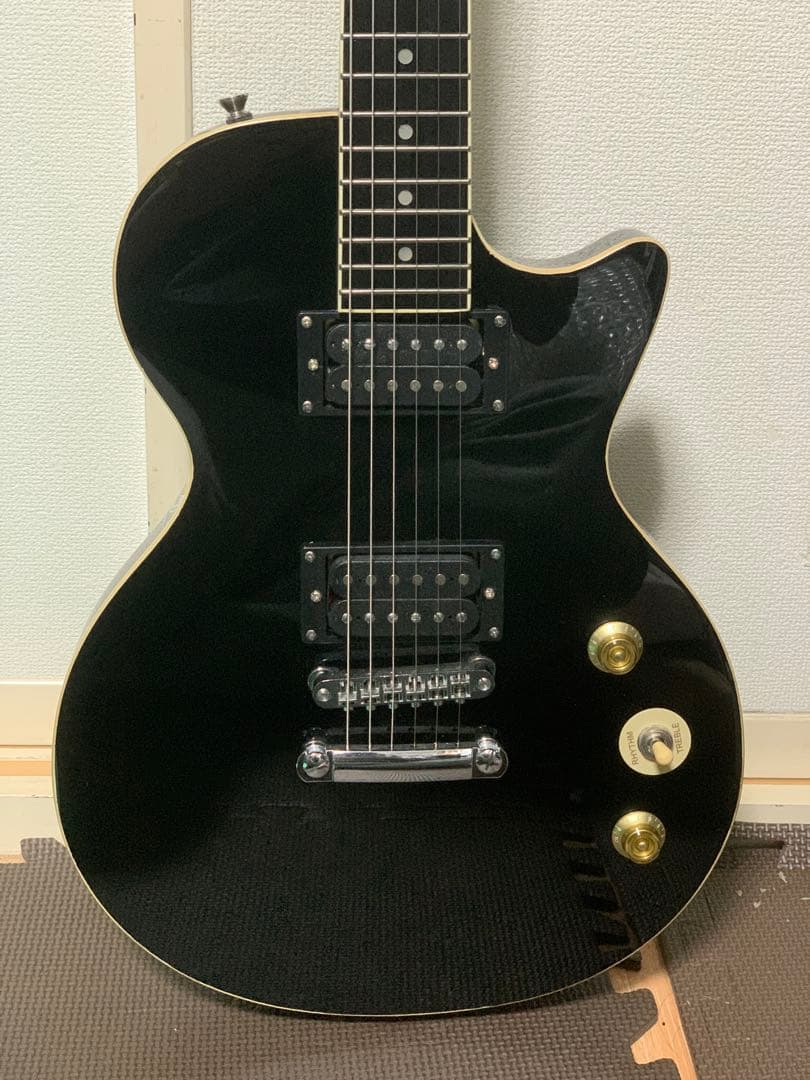 Donner エレキギター レスポール タイプ DL-124 黒 美品 2