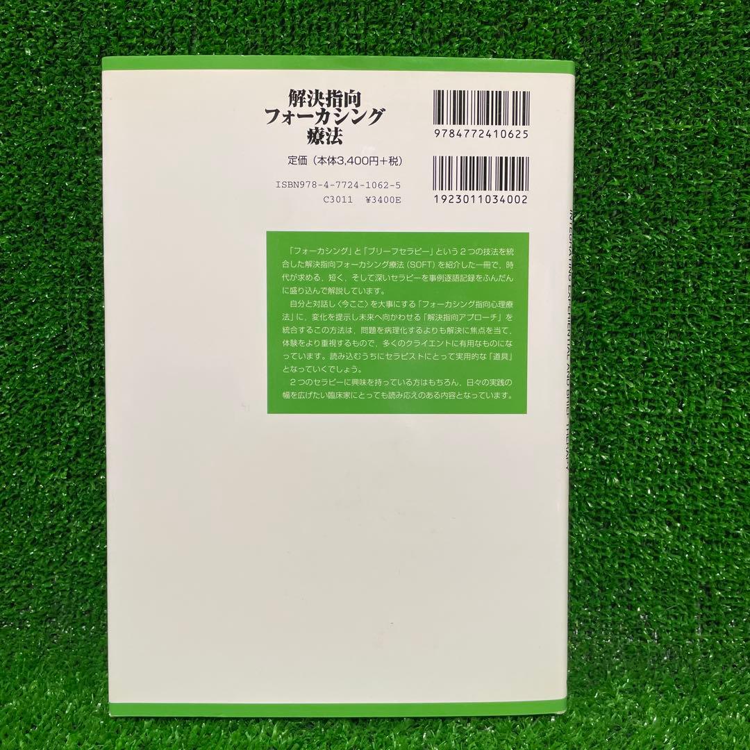 解決指向フォーカシング療法　深いセラピーを短く　短いセラピーを深く