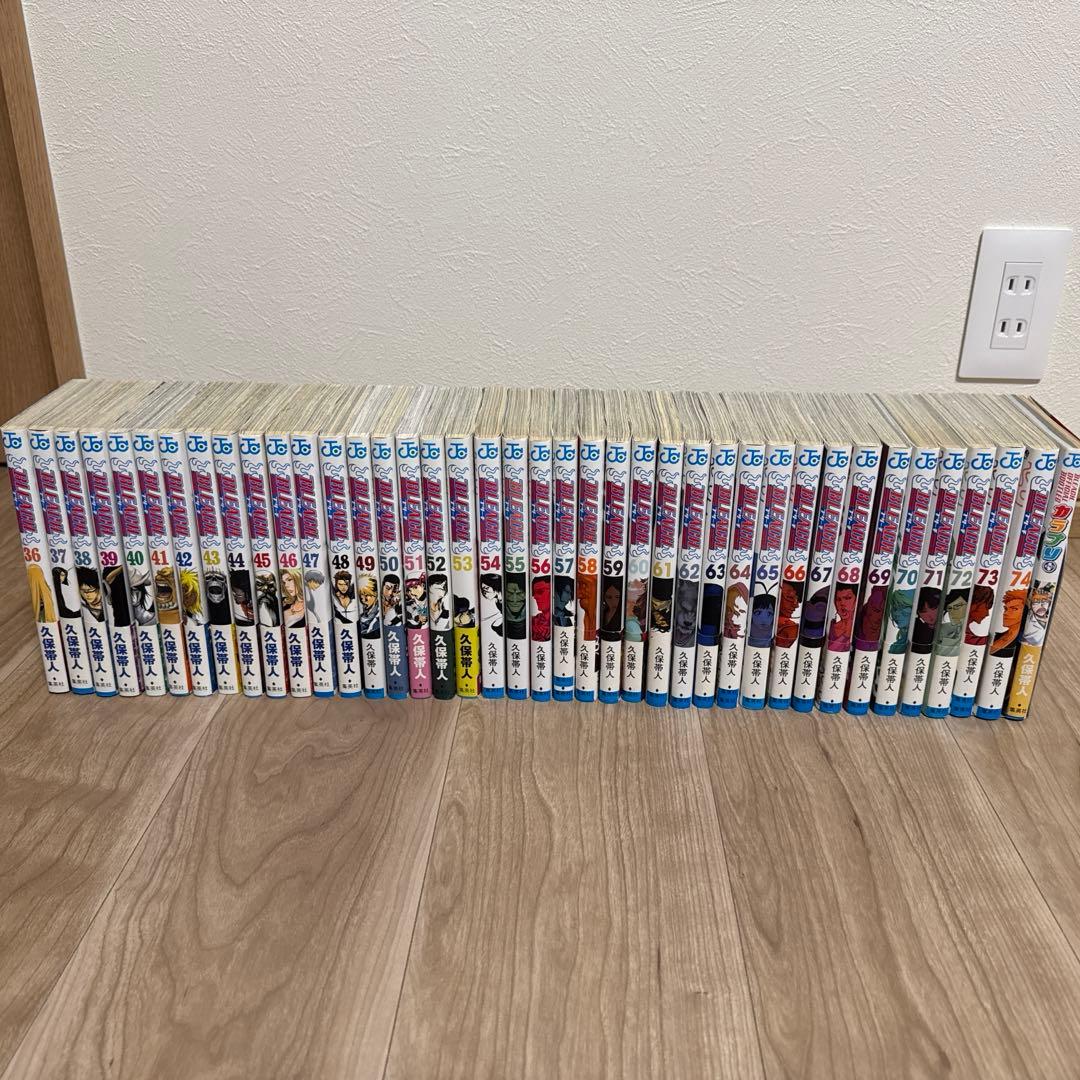 BLEACH 全巻1〜74巻＋カラブリ（ファンブック）セット
