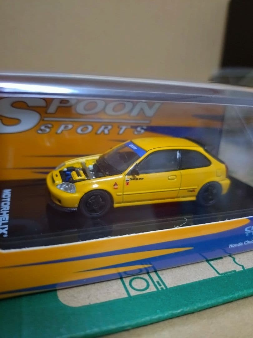 シビック タイプR EK9 Spoon 1/64