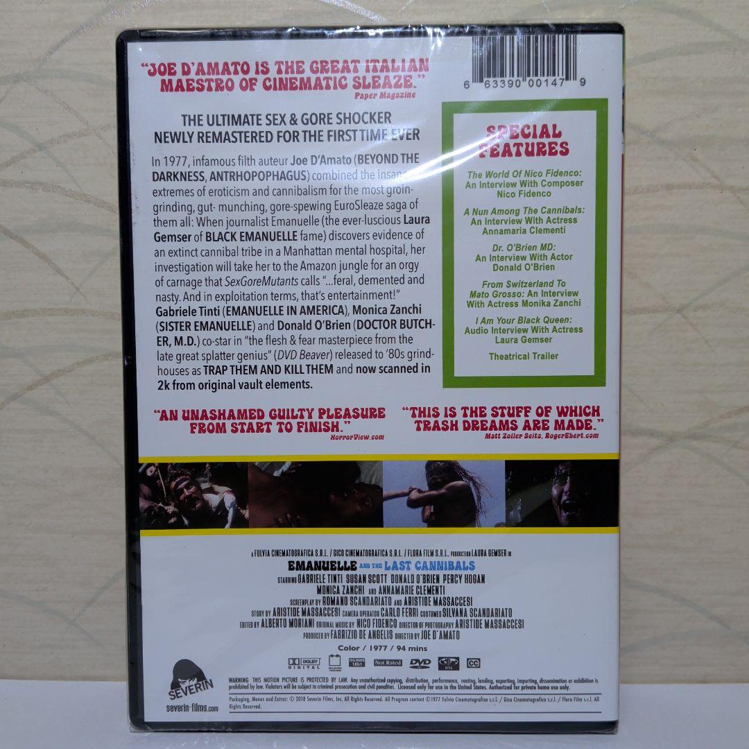 輸入盤　DVD　EMANUELLE AND THE LAST CANNIBALS