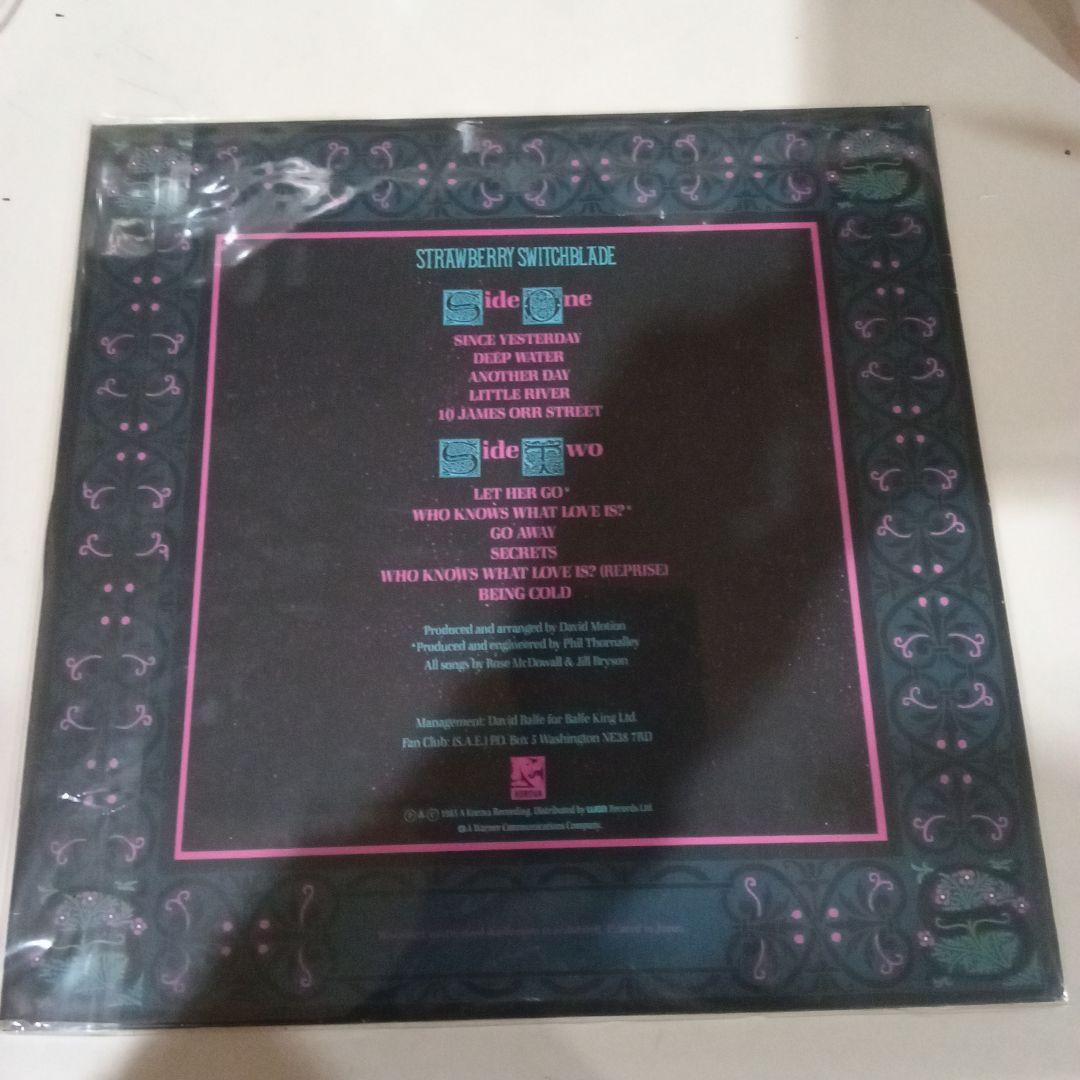 strawberryswitchblade LP 国内見本盤 レコード