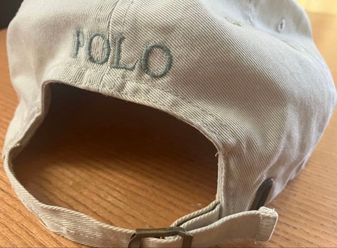 希少RALPH LAUREN ポニーロゴ　ツートーン　キャップ