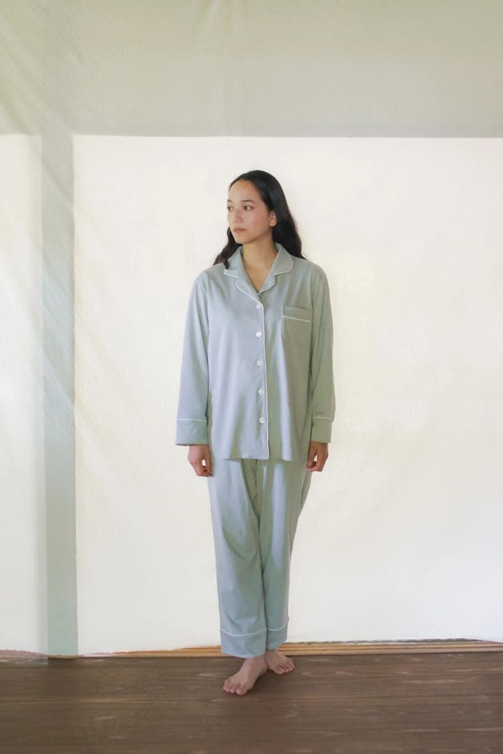 【人気】 GOOD NIGHT SUIT ウィメンズ シルキー パジャマ M