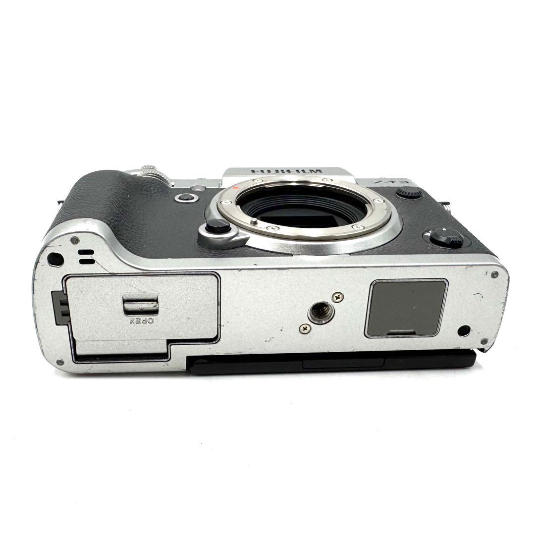 動作良好 FUJIFILM X-T3 富士フィルム ミラーレス一眼 シルバー