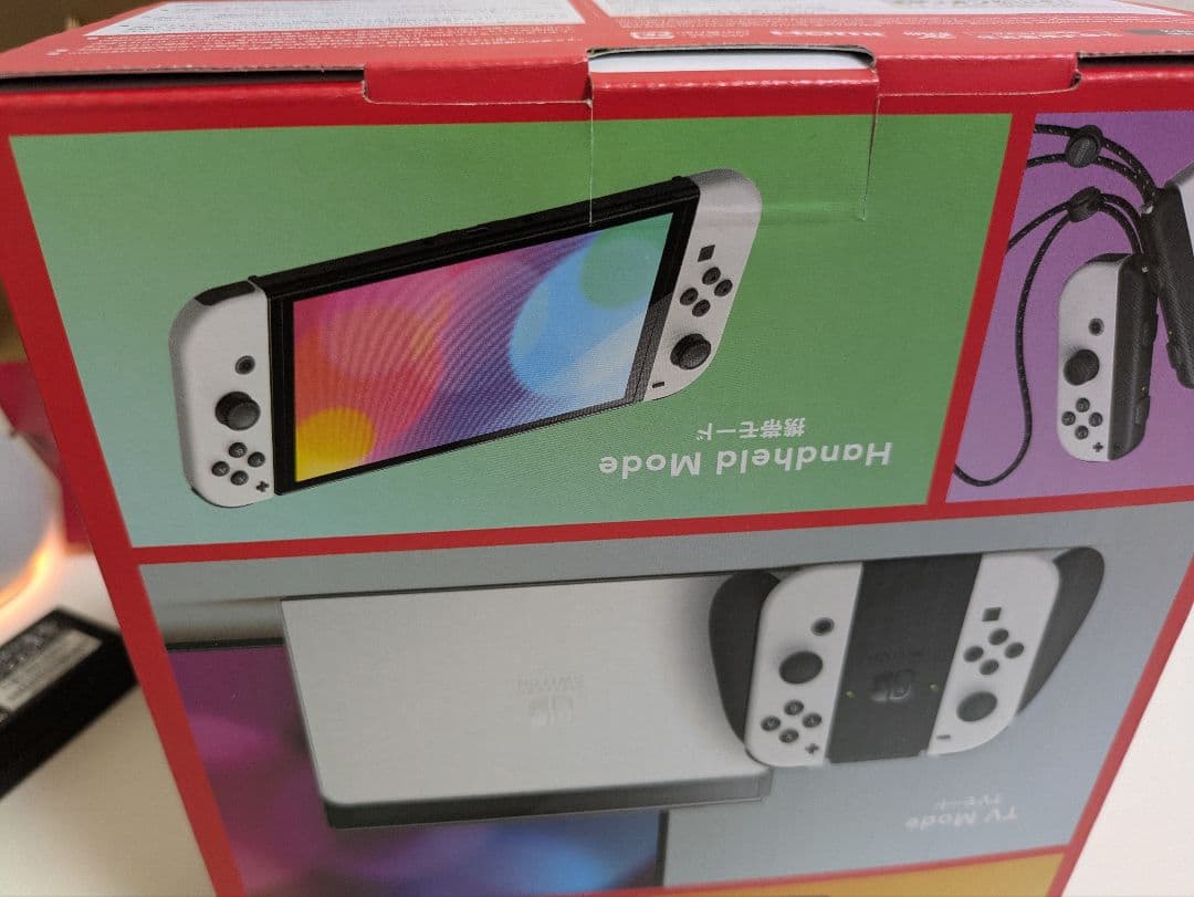 【新品未使用未開封】本体有機EL ホワイト Switch
