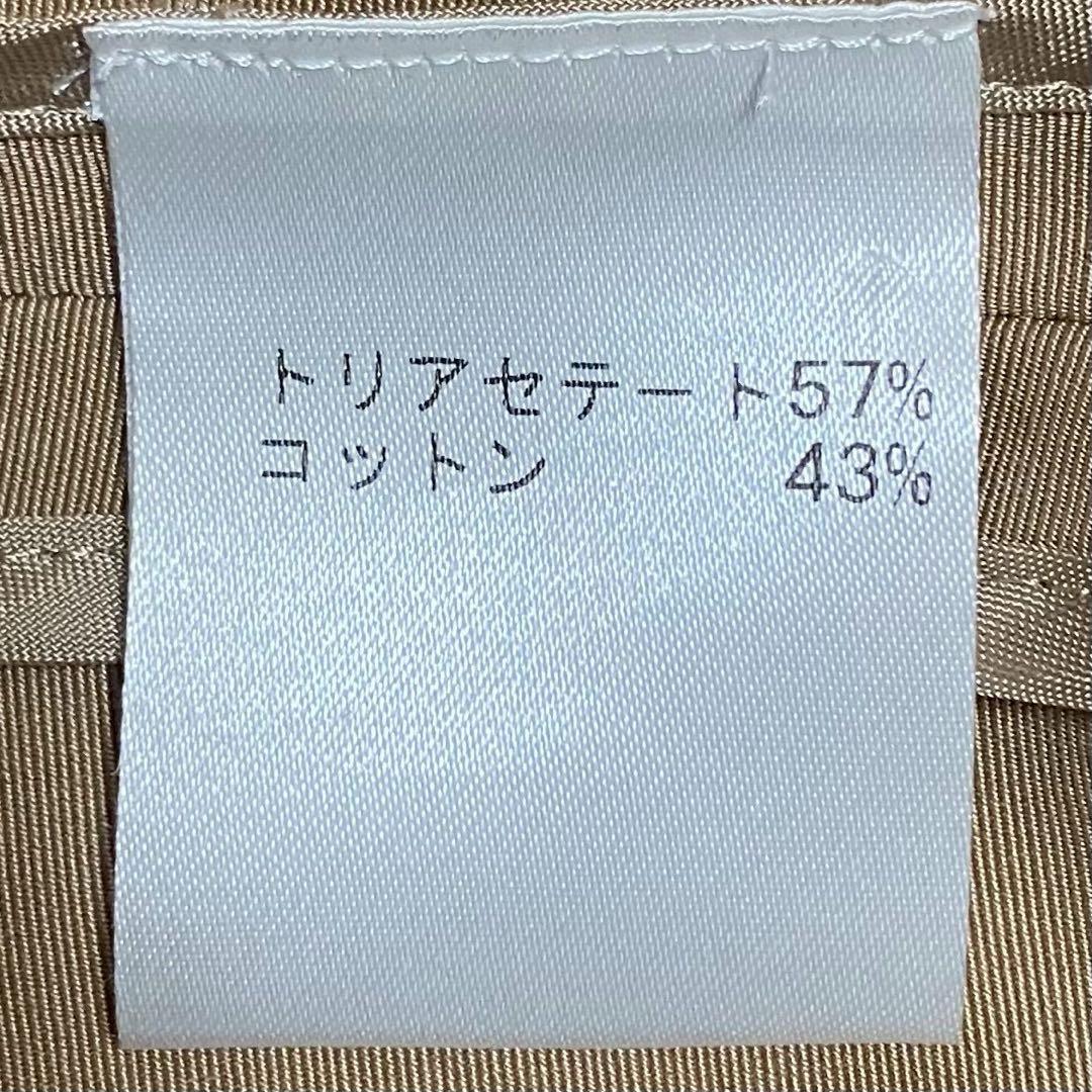 美品✨ネミカ レリアン ショート丈 トレンチコート 金ボタン ベージュ 薄手