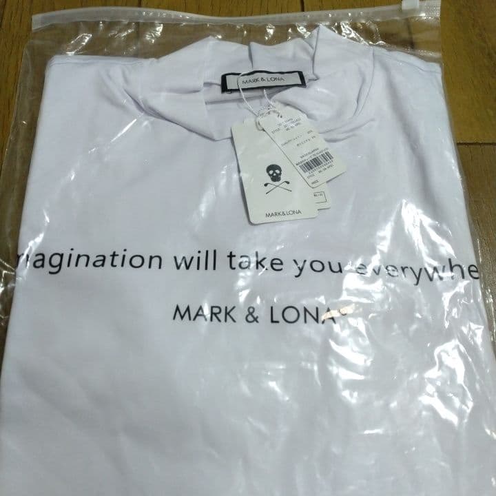 ⭐よしぞう様⭐専用⭐MARK & LONA⭐メンズ半袖モック⭐白⭐M⭐