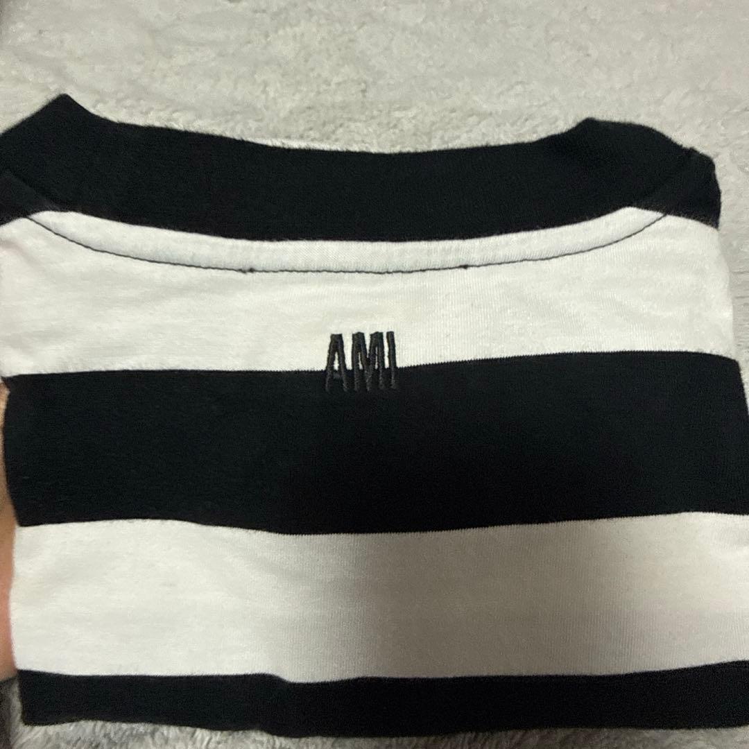 AMI PARIS ストライプ Tシャツ 半袖【本日のみ値下げ中】