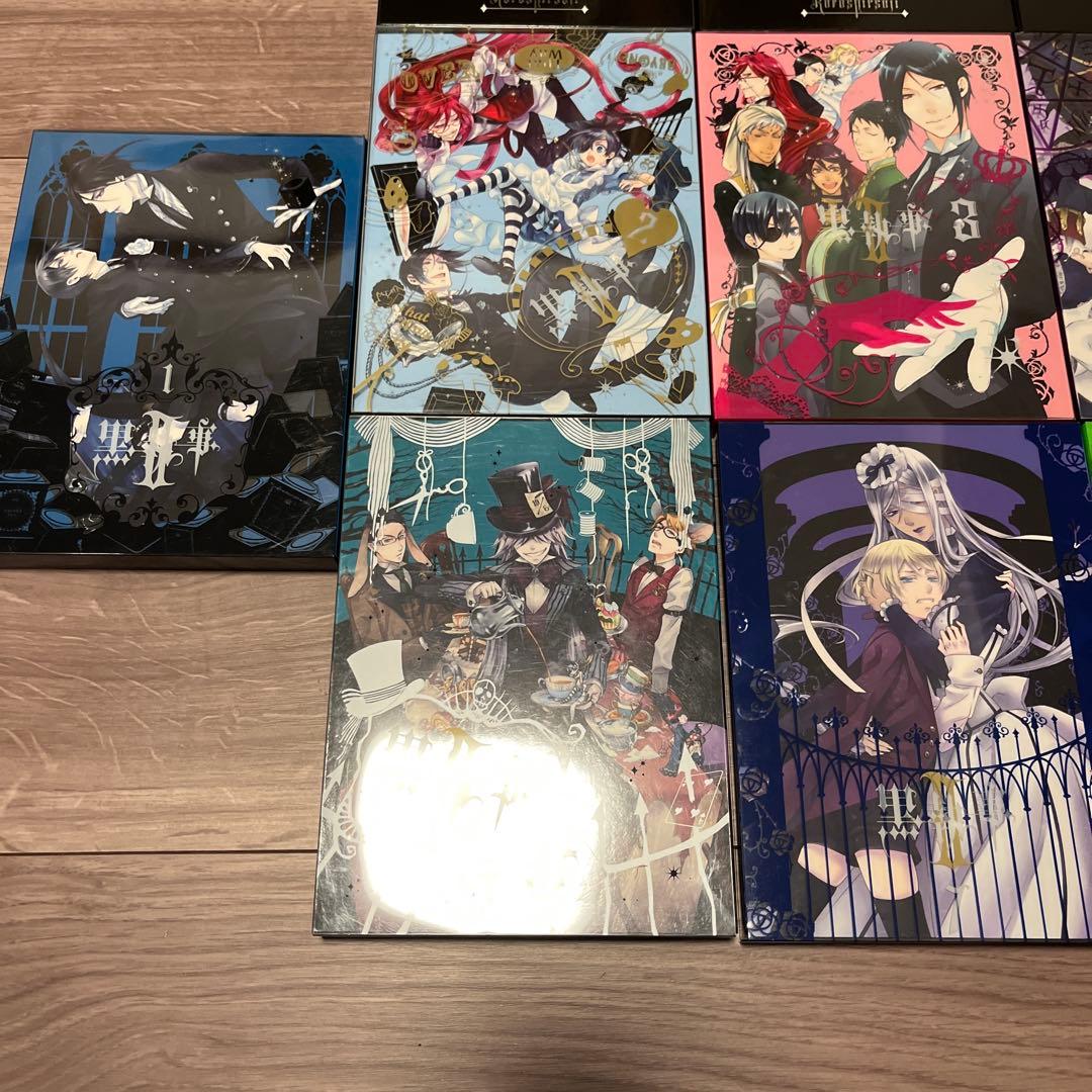黒執事 1期　2期 完全生産限定盤 DVD 全巻セット